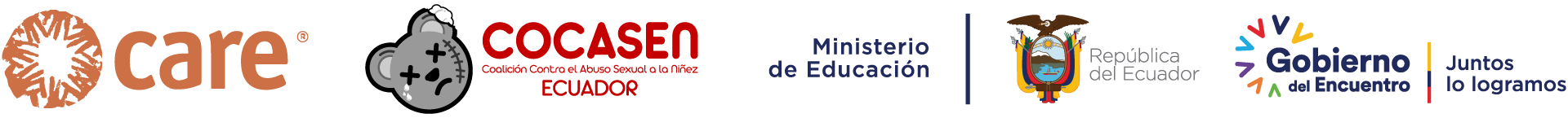 Care Ecuador, COCASEN, Ministerio de la Educación